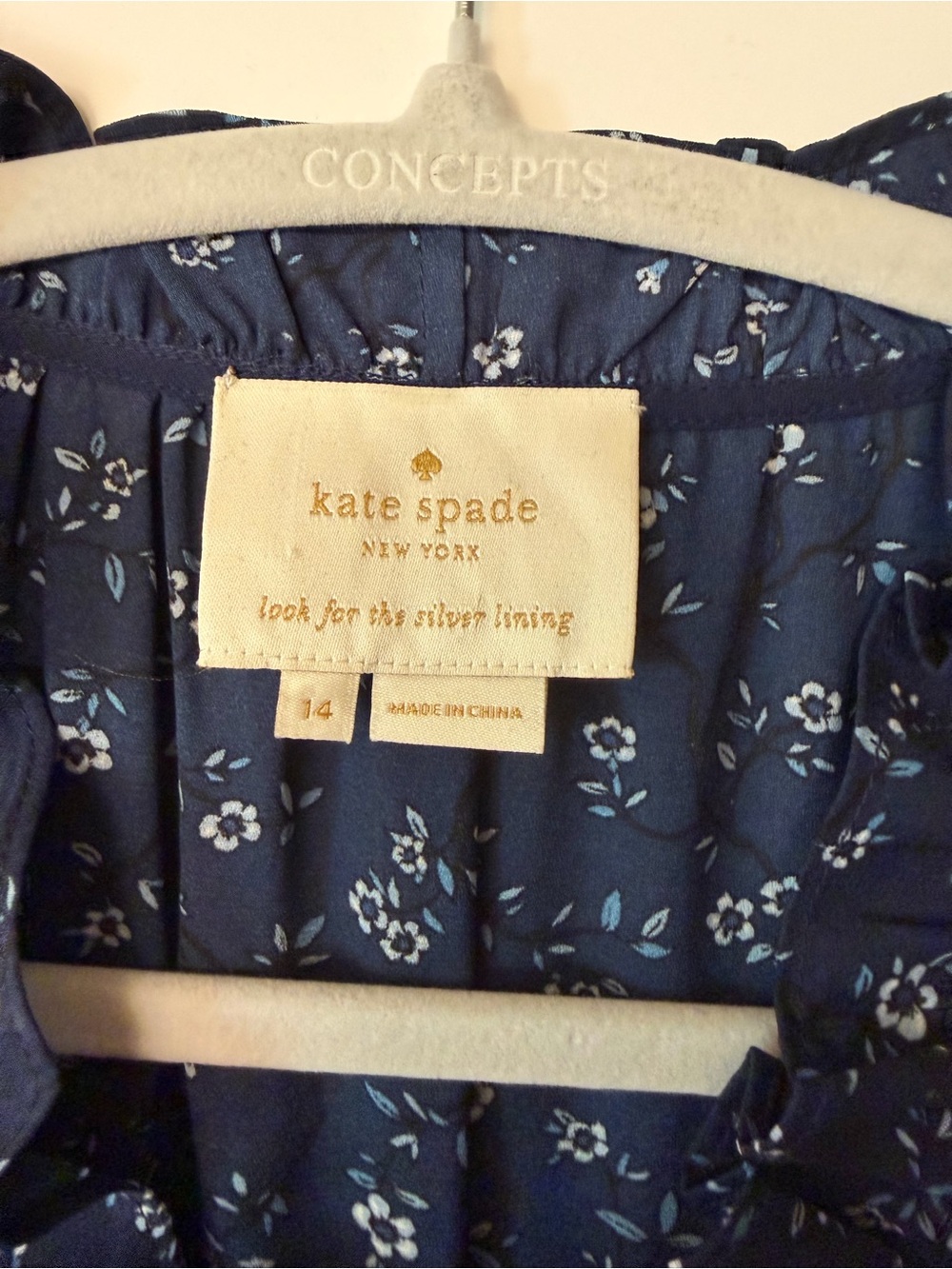 ✨ HOST PICK ✨ Kate Spade New York West Wild Rose Ruffle Wrap Dress Size 14 - Picture 4 of 5